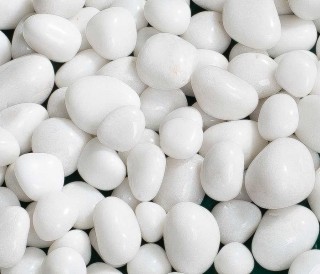 White Pebbles | GreenPlanet Kerala